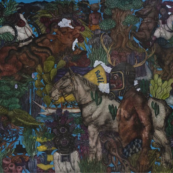 06-Ida-Bagus-Putu-Purwa-_Journey-2021-Charcoal-and-oil-on-canvas-250-x-300-cm.-Image-from-Mizuma-Gallery