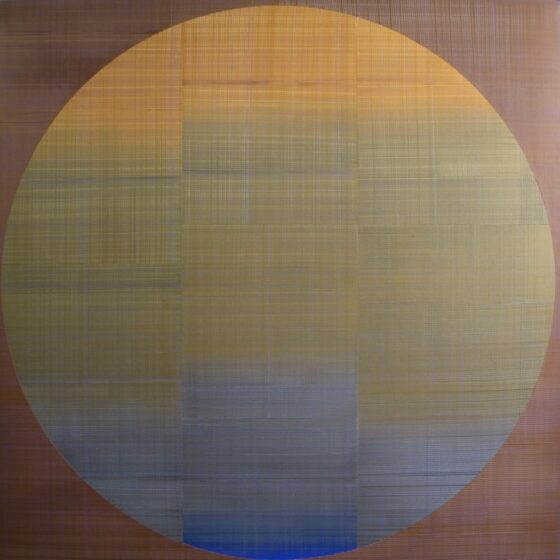 06-Norberto-Carating-_Blue-Reflection-2016-Acrylic-on-canvas-152.5-x-152.5-cm.-Image-from-SunHalo