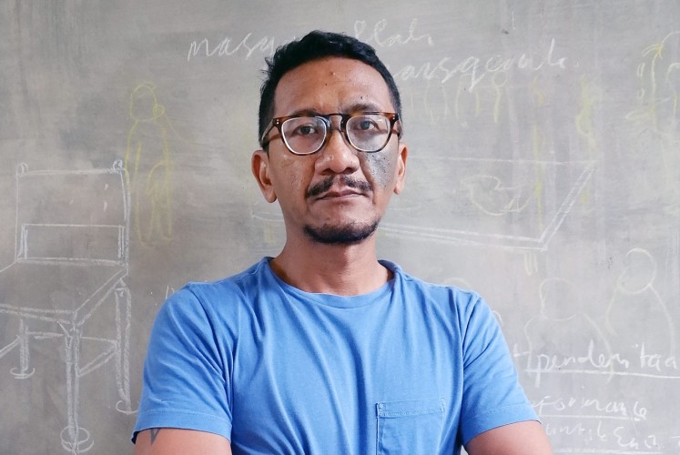 Agung Kurniawan. Profile photo from The Jakarta Post