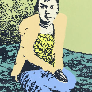 Aung Ko, 'Away from home', 2014, acrylic on canvas, 76 x 60 cm. Image from Artsy