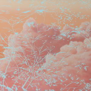 Chok Yue Zan, 'See You Soon, Goodbye', 2018, acrylic and oil on canvas, 80 x 110 cm. Image from Art Porters Gallery