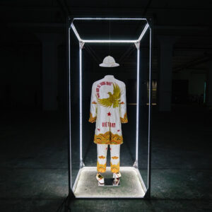 Choy Ka Fai, ‘Uncle Ho who can recall your future lives’, 2021. Image from ItsLiquid