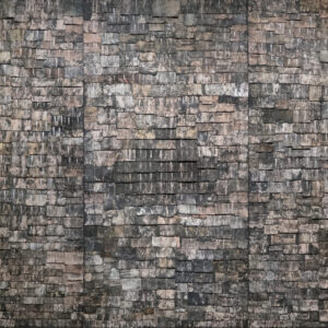 Christina Quisumbing Ramilo, 'Endless Days', 2018, used sandpaper from Soler Santos on Wood, 243.8 × 365.8 cm. Image courtesy of Gajah Gallery