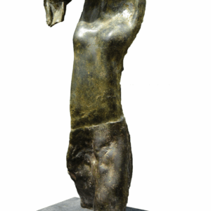 Dolorosa Sinaga, 'What You See Is Me', 2003, bronze, 45 x 20 x 20 cm. Image from MutualArt