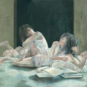 Fadilah-Karim-‘Light-Inside-These-Dreams-2012-oil-on-canvas-198x229cm-Photo-from-Invaluable