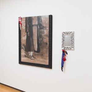 Fyerool-Darma-‘Portrait-No.-15-A-man-of-bananas-and-thorns-and-‘Portrait-No.-17-Whose-name-evaporates-in-the-krimson-skies-2017