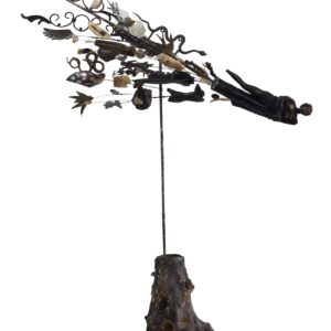 Gregory Halili, 'Comet III', 2021, mixed media, 200 x 142 x 43 cm. Image from Silverlens