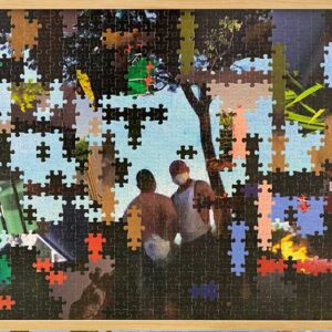 Jason Wee, 'Uncommon Choreographies #25 (Changi)', 2021, Laminated chromogenic print on Forex board in ash wood frame, 82.5x50cm (artwork); 87x53x3.4cm (framed), Photo courtesy of the artist and Yavuz Gallery