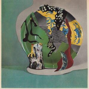 Jel Suarez, '010', collage, 18.4 x 21.6 cm. Image from Galerie Stephanie