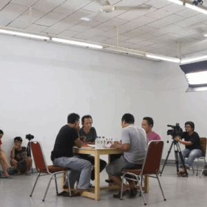 Julia Sarisetiati, 'Sharing Strategies of Uncertainty', 2013, single channel, HD video installation, 1h 3min 5sec, two drawings on paper. Image from Artsy