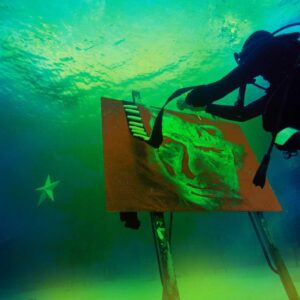 Jun Nguyen-Hatsushiba, 'My Fellow Americans', 2022, giclée print, 80 x 120 cm. Image from Artsy