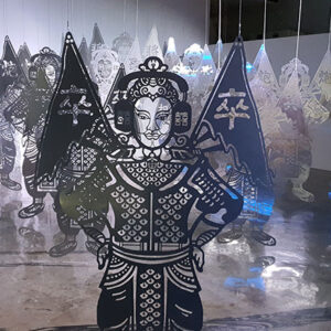 Justin Lee, 'Game of Life,' 2018/19, stainless steel, image/ installation view. Image courtesy of the Artist.