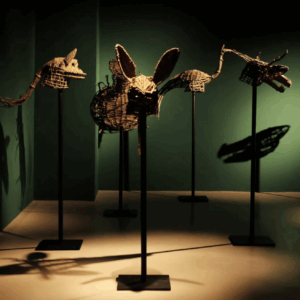 Khvay Samnang, 'Preah Kunlong', 2019, Installation of 11 sculptures at Nova Contemporary, Recycled bronze and steel, Edition of 5 + 1AP, Image courtesy of the artist