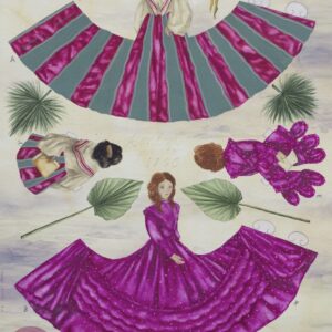 Liv Vinluan, 'Kontrapunto 1860 (The Islander Play Theatre Series)', 2021, Watercolour, gouache, ink and graphite on bamboo paper, 40.3 x 29.7 cm, Image courtesy of Silverlens