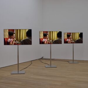 Ming Wong, 'In Love for the Mood', 2009, 3 channel HD video. Image from Ocula