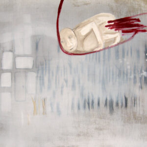 Mona Choo, 'Observation', 2015, acrylic on canvas, 110 x 70 cm. Image from the artist's website