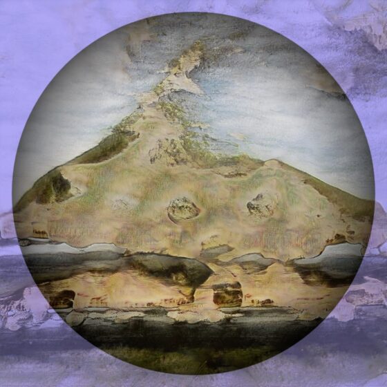 Wyn-Lyn Tan, 'MORPHING MOUNTAINS II', 2021, generative art video (loop) 1080 x 1080, 34s/ NFT. Image courtesy of the artist