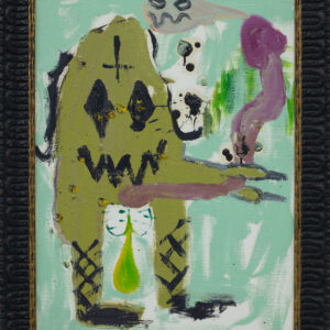 Pow Martinez, 'Untitled 1', 2001, Oil on canvas, 60.95 x 45.72 cm, Image courtesy of Silverlens Gallery