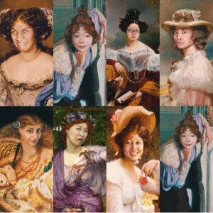 The Next Most Famous Artist, 'The Next Most Famous Portraits', Digital collage, Image courtesy of the artist