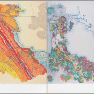Tiffany Chung, 'San Francisco, 1895 USGS map', 2012, micropigment ink and gel ink on paper, 96 x 62.5 cm. Image from Artsy