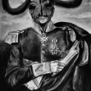 Timoteus-Anggawan-Kusno-’The-Phantom-of-Nostalgia-3’-2021-Charcoal-on-paper,-89x62.5x2cm.-Photo-courtesy-of-Artsy