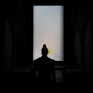 Tuck Muntarbhorn, '0992 11', 2020, image projection (from analogue film scan) 600x338cm. Image courtesy of the artist.