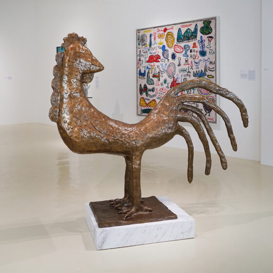 Yunizar, 'Ayam Jantan', 2019, Cast bronze, 162 x 216 x 60 cm, Edition of 3 + 2 artist proofs, Image courtesy of Gajah Gallery