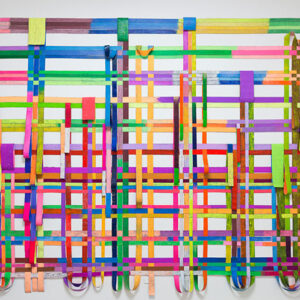 Mit Jai Inn, ‘Patch Work’, 201,9 oil on canvas 310x545cm. Image courtesy the artist and Silverlens.