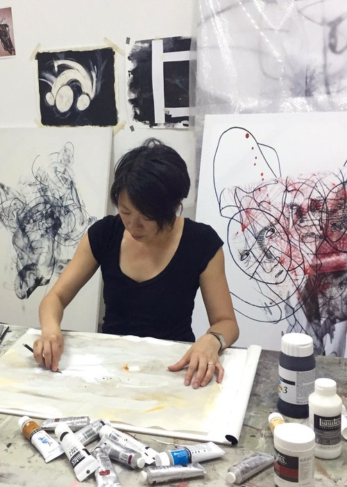 Mona Choo. Profile photo from Singulart